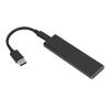Hard Drive Enclosure USB3.1 To NVME Black 104x30x9mm Aluminum Alloy TypeC Case RTL9210 (Not Inclube
