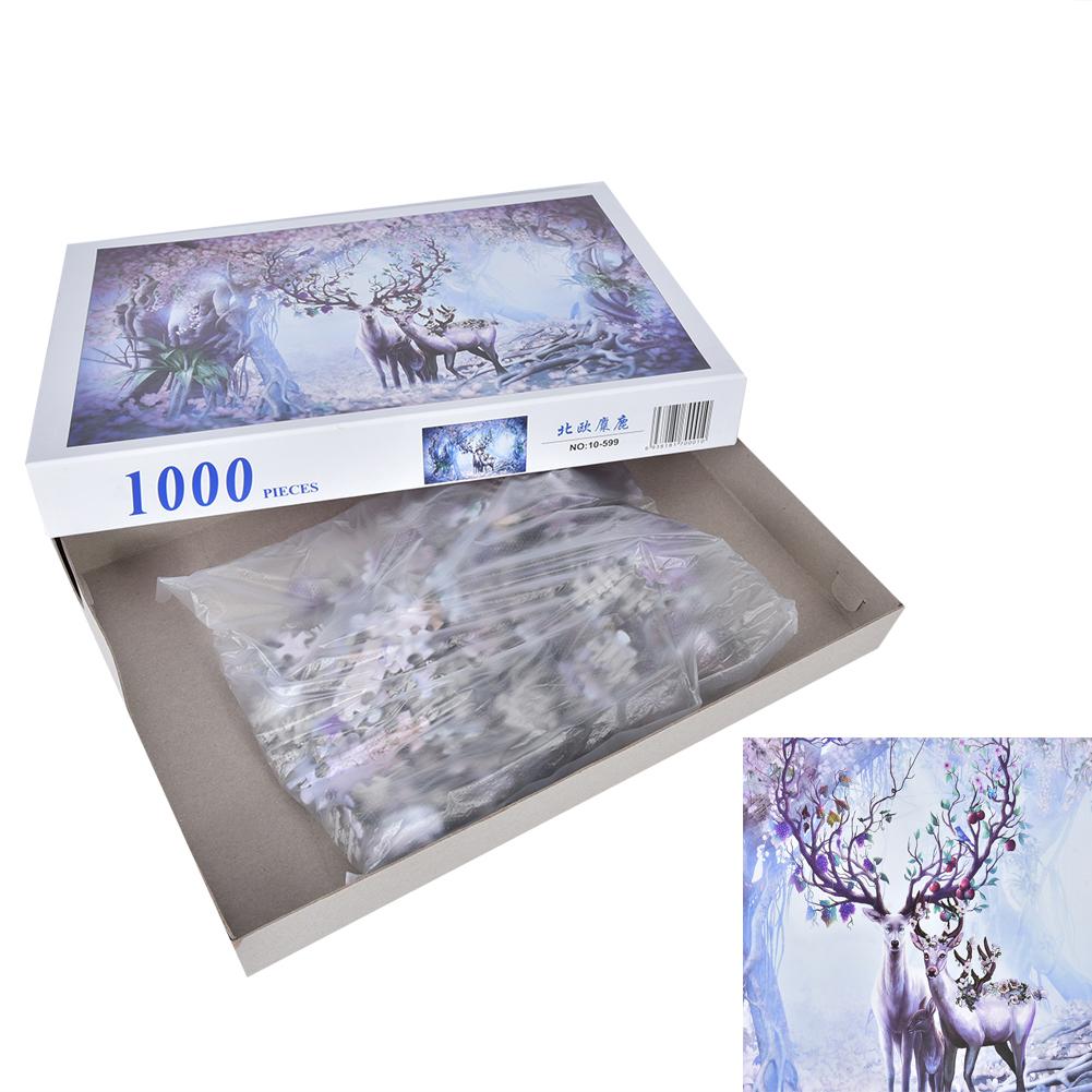 1000 stk Puslespill Landskap Montering Bilde Leke Barn Voksen Pedagogisk Leke Spill599
