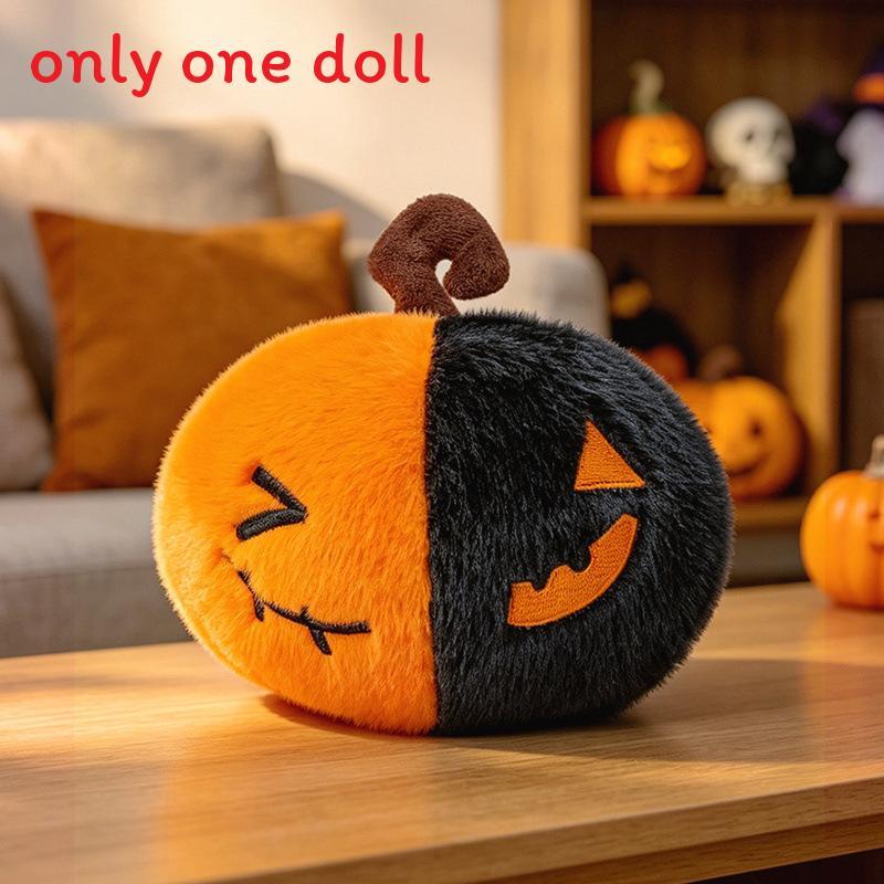 Halloween Ghost Bat Pumpkin Plush Toy With Pp Cotton For Store Decorations