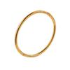Women's High-End Fashion Titanium Steel Open Bangle - Polished, Colorfast, Round Design