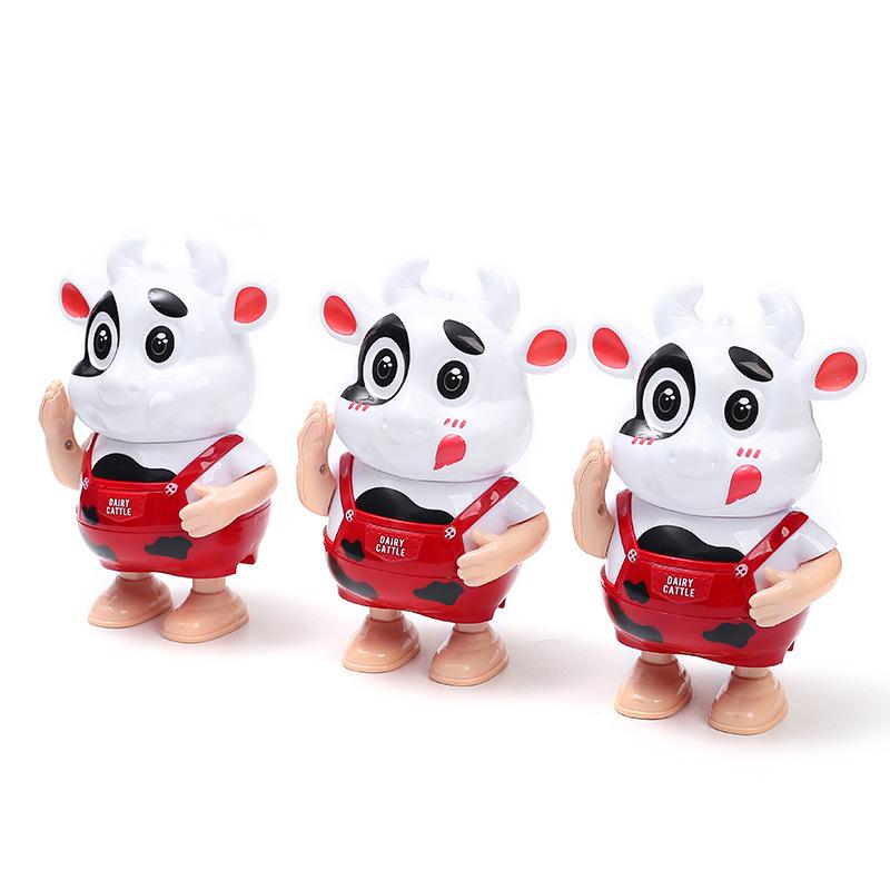 

Танцующая игрушка «Зодиакальный Бык» с музыкой и подсветкой для подарков на год Быка Guangdong