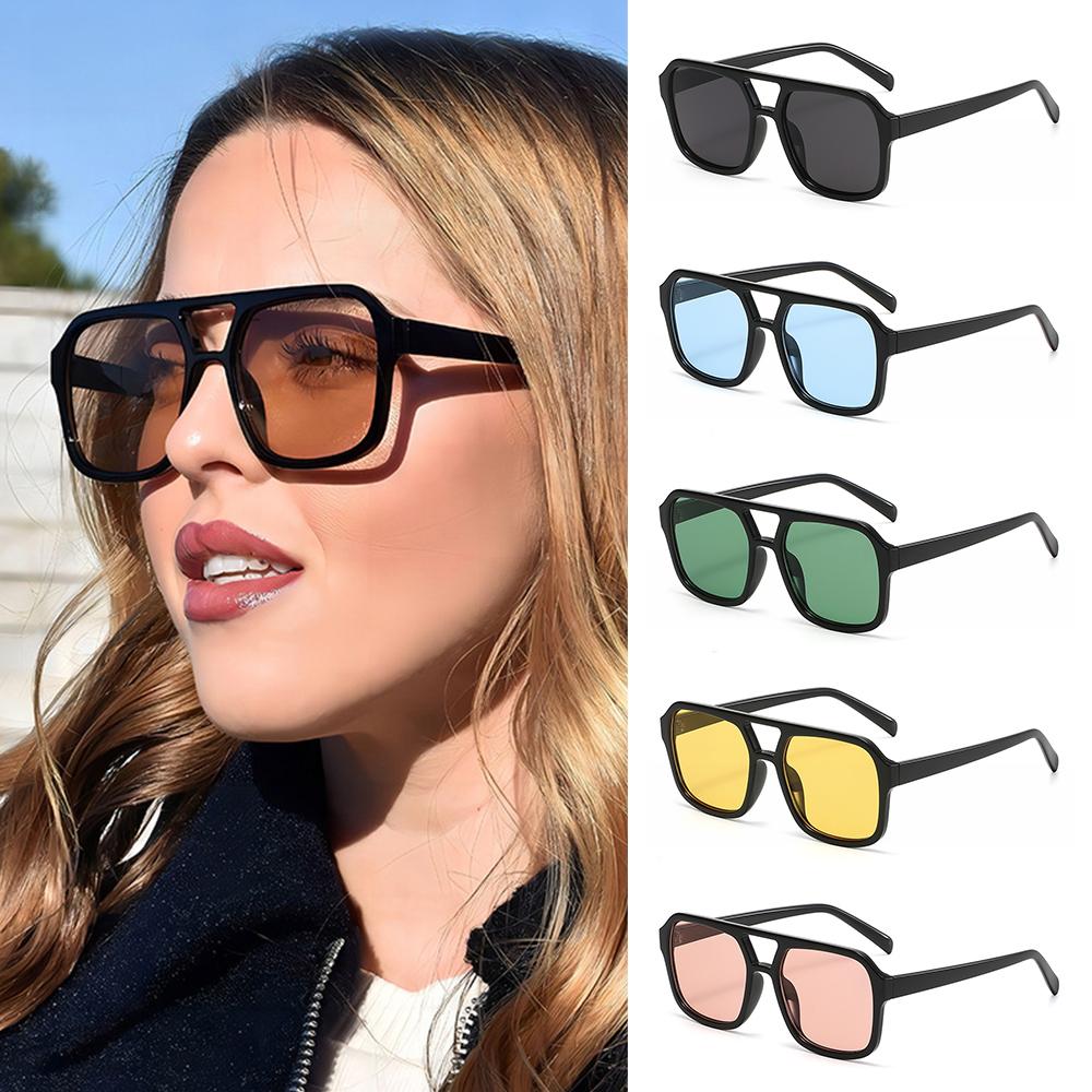 Luxury  UV400 Protection 70s Sunglasses Vintage Retro Style Black Shades Summer Eyeglasses for Women & Men