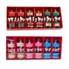 6x Christmas Decoration Carousel Horse Hanging Pendant for Home Holiday Wall