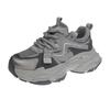 Thick-soled dad shoes for women 2025 autumn new retro heightening mesh fried street explosion casual foot small sports shoes