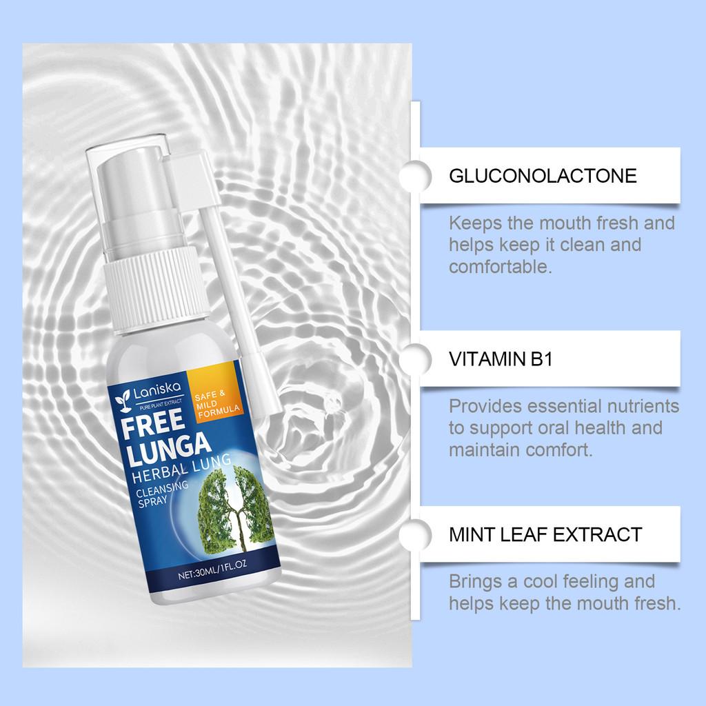 Spray Herbal Laniska Soothing Lightweight Spray For Gentle Body Care Routine
