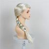 Elsa Wig for Kids Halloween Cosplay Frozen Princess Costume Accessories Golden Braid with Hairpiece