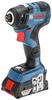 Bosch Professional 18V Cordless Impact Driver X Carrying Case (3.0Ah 2, Charger, Included) GDR18V-200C3