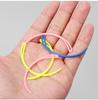 Colorful Plastic Curved Needles 20pcs/1pack Plastic Sewing Needles DIY Knitting Needles