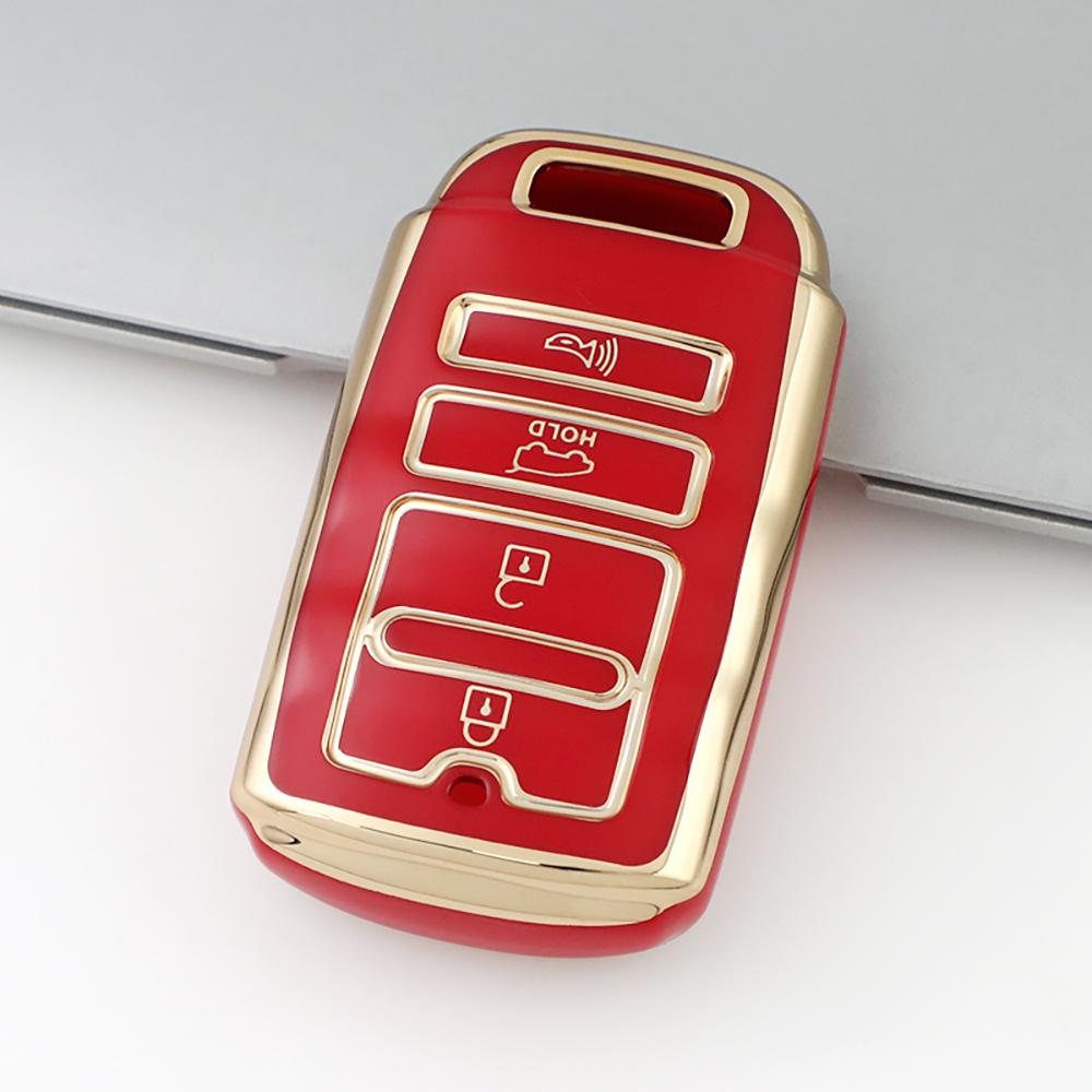 

4 Buttons TPU Auto Shell Fob Cover Holder For KIA Cadenza K9 K7 K-04 Sorento K900 and New K7 Car Key Case Keychain Protector