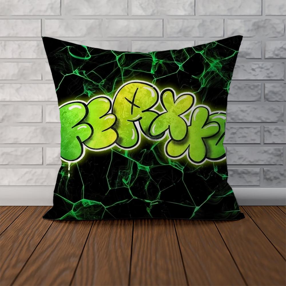 Singer FFeid Ferxxo Pillow Case For Car Sofa Decorative Home Doublesided Print Plush Square Throw Pillow Cushion Cover