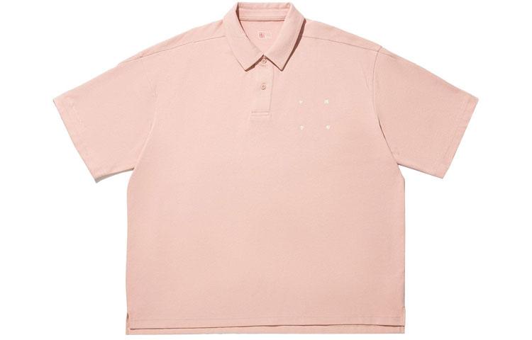 Li Ning Vital Polo Shirt Unisex New Mist Rose Pink APLU035-4 L