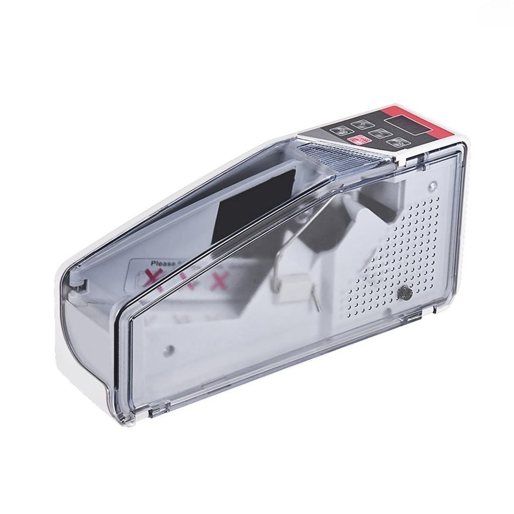 Přenosná Mini Ruční Počítačka Peněz Celosvětová Počítací Stroj na Bankovky Hotovost Bankovky Poznámky Měnu LED Displej Finanční Vybavení
