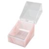 Eyelash Tape Dispenser 2 Grids Acrylic Tape Cutter Holder with Transparent   Cover for Beauty Salon