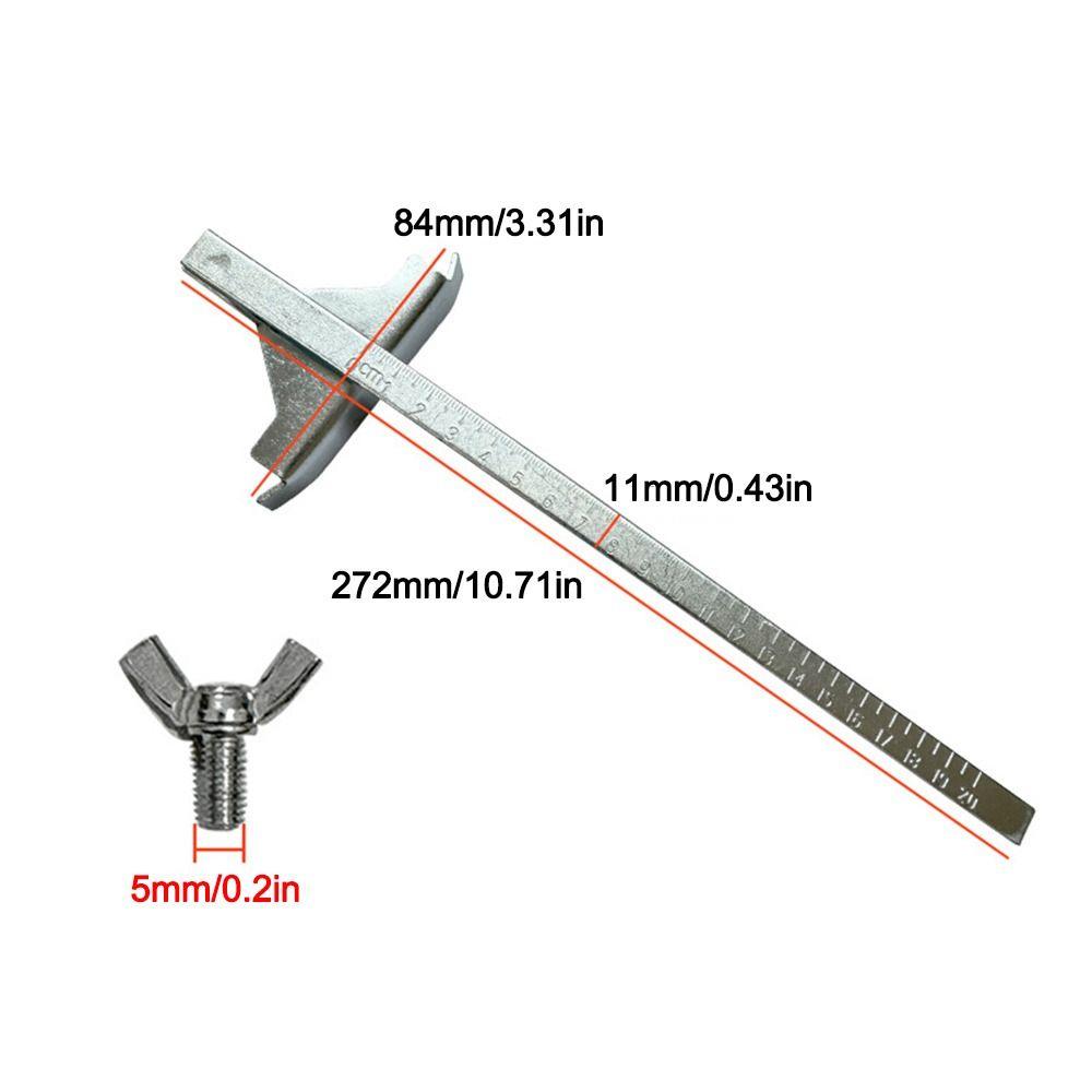 With Scale Power Tool Guide Stainless Steel Positioning Calipers  Woodworking