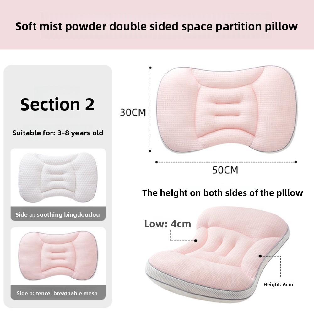 Soft Newborn Pillow Reversible Baby Sleep Pillow New Baby Pillow  Children