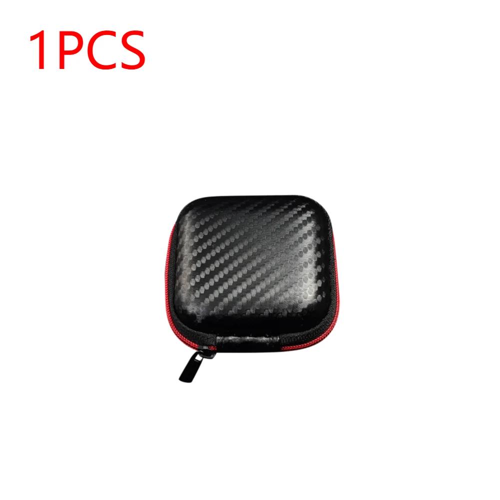 

25-1PCS Earphone Storage Bag Data Cable Headset Box Portable Travel Earphones Storage Case Earphone Zipper Bag Accessories