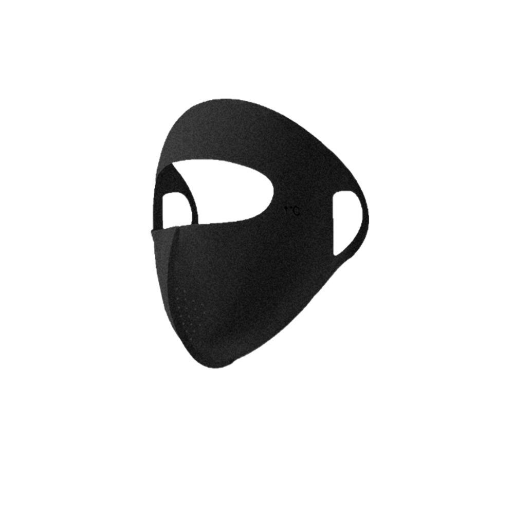Traceless Riding Mask Washable Face Veil New Face Cover Autumn and Winter чёрный