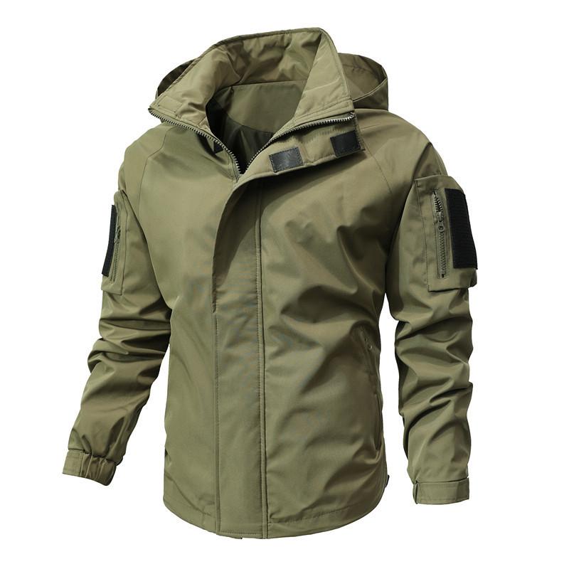 

Autumn and Winter Men s Slim Casual Jacket Men XXXXL зелений