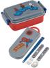 Skater Lunch with a Soft Single Made In Pop Comics Size Children's Box, 450ml, Dome-Shaped Lid, Tier, Japan, Spider-Man Design, Boys' (RBF3ANAG-A)