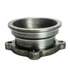 Turbo Exhaust Manifold Adapter Flange 2.5" To 3" 4 Bolt Converter Kit Cast Iron Material