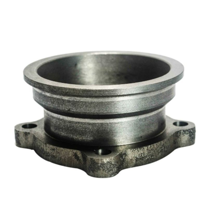 Turbo Exhaust Manifold Adapter Flange 2.5" To 3" 4 Bolt Converter Kit Cast Iron Material