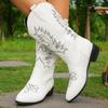 Thick-soled Shoes, Chunk-heeled Boots, New Autumn and Winter Soft-soled, Lightweight Long Boots