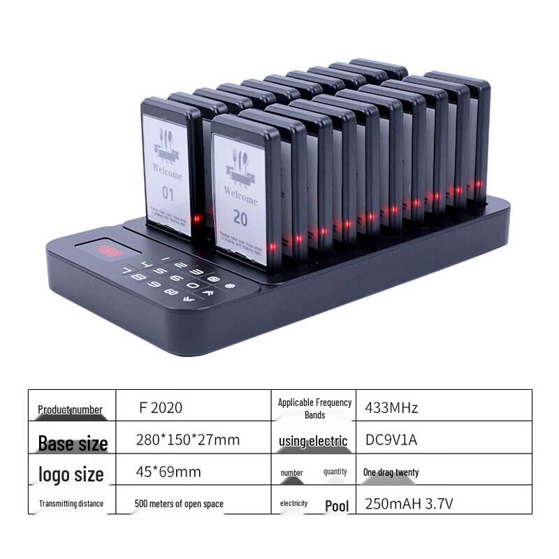 Bisit Wireless Calling & Paging System (CN Version)