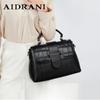 Aidrani New Women's One Shoulder Crossbody Bag, Black Bag Made of High-quality Cowhide