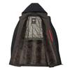 Winter Middle-aged Velvet Thickened Cotton Clothing, Middle-aged and Elderly Warm Daddy Cotton-padded Clothing Men's Pie Jacket