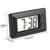 Asixx Digital Alarm Table Wall Can Be Used As a Wall Mini Small Easy To Suitable for Easy To Digital Black Clock, Clock, Clock, Clock, Clock, Clock,