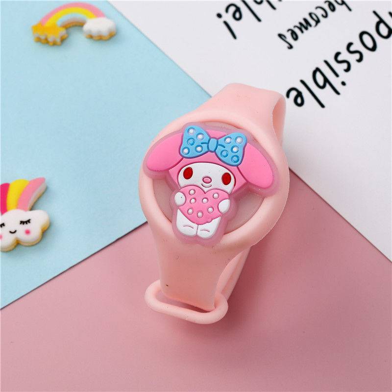 Children's Mosquito Repellent Cartoon Toy Flash Bracelet Cute Summer Outdoor Rabbit Dog Pink Anti Mosquito Bite