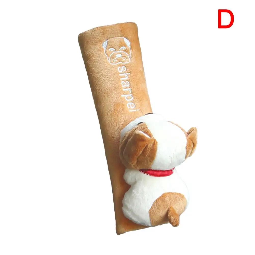 Universal Cartoon Car Seat Belt Cover Auto Seat Belt Warm Protector Shoulder Seat Pad Protection Interior Cushion Safety Fl F7R5