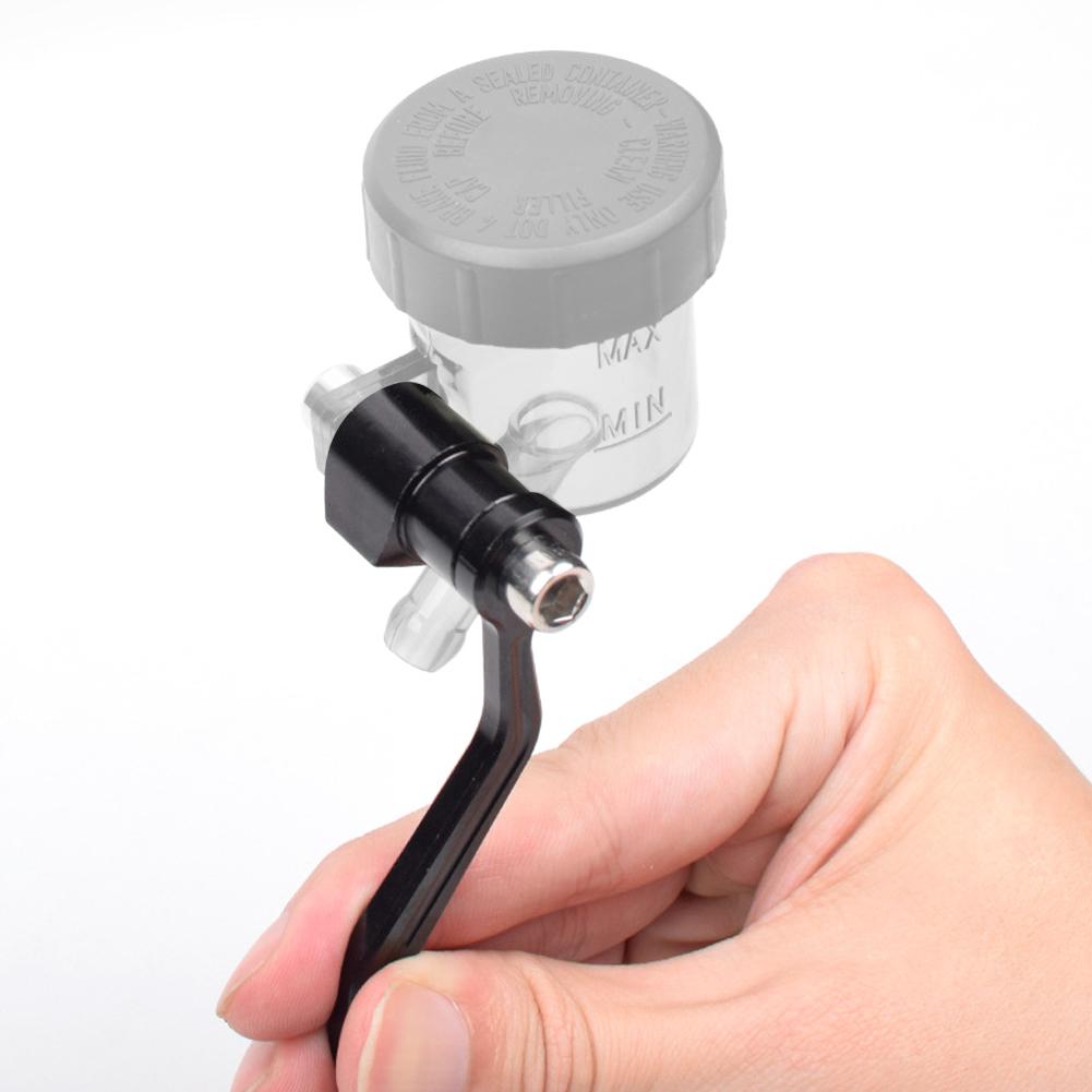 Motorcycle Brake Tank Bracket Holder Bike Brake Master Cylinder Fluid Reservoir Tank Oil Cup Support for Adelin PX1 Frando Brake