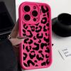Leopard Print Phone Case For iPhone 11 Cases Iphone 16 Pro Max 13 14 15 12 7 8 Plus XS X SE 16promax 16pro Silicon Fundas Cover