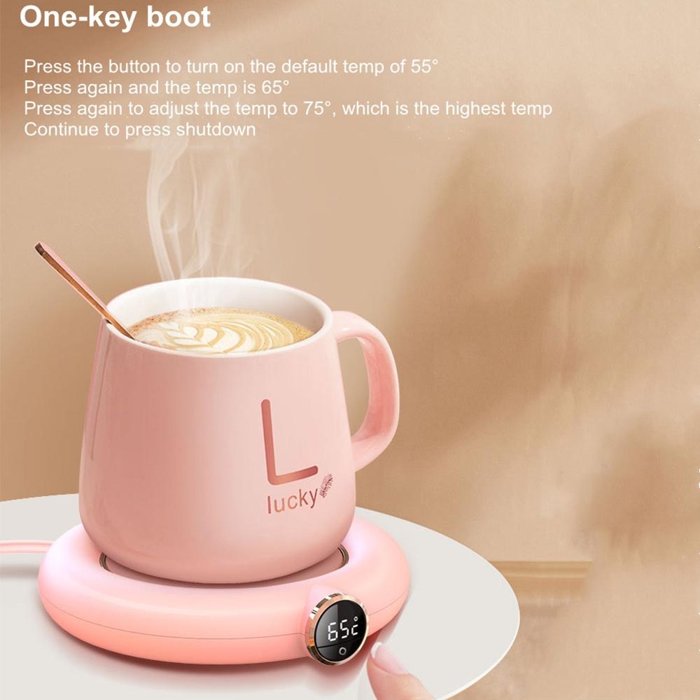 Cup USB Heating Pad 3 Gear Temperature Adjustment Keep Warm for Coffee Milk Tea