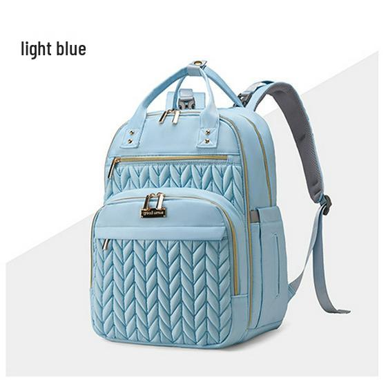 Sac à dos momie haut de gamme: Sac Bébé Spacieux avec Compartiment Lait Isotherme pour Sorties Pratiques