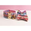 Plaid Bow Tie Pet Collar