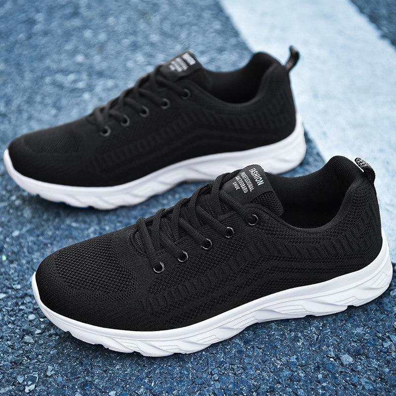 Spring new shoes lightweight mesh breathable shoes deodorant casual sports shoes soft-soled travel shoes