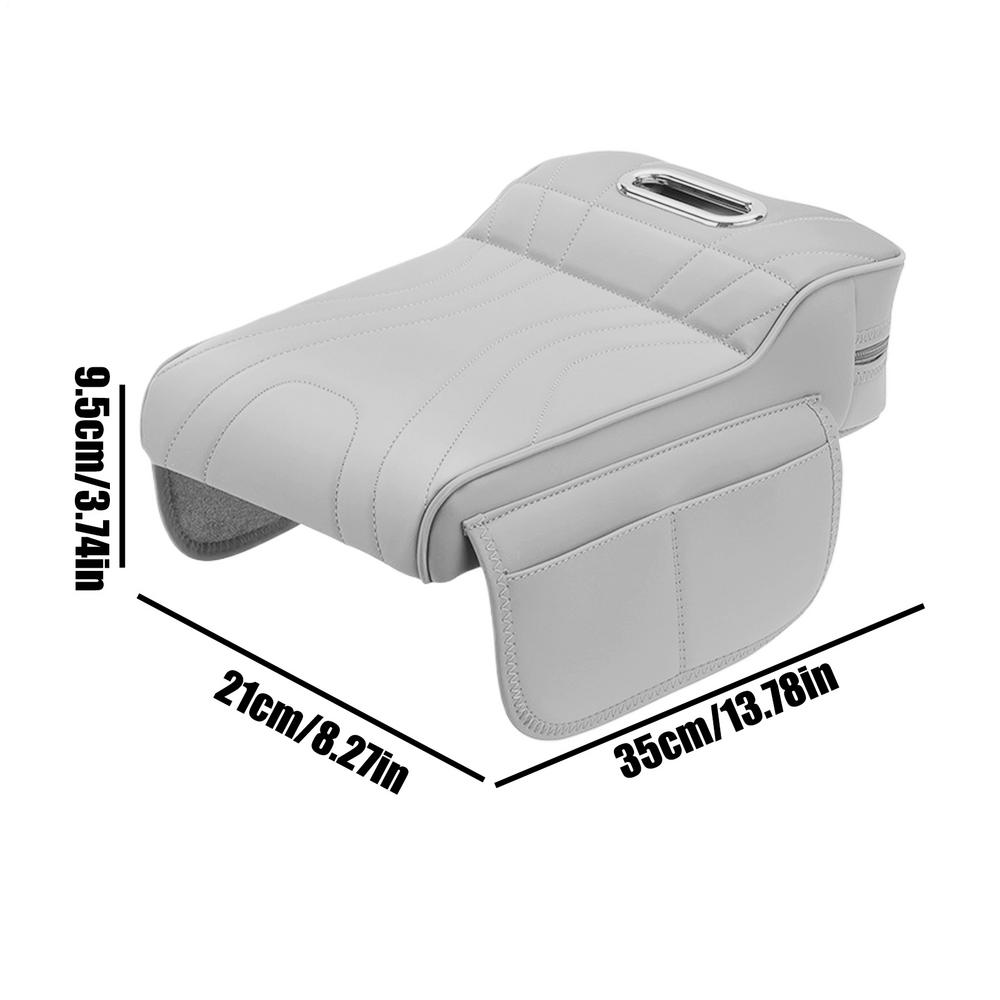 Center Console Cover Auto Armrest Protector Pad Center Console Cushion Multifunctional Auto Arm Rest Pad for Most Vehicles