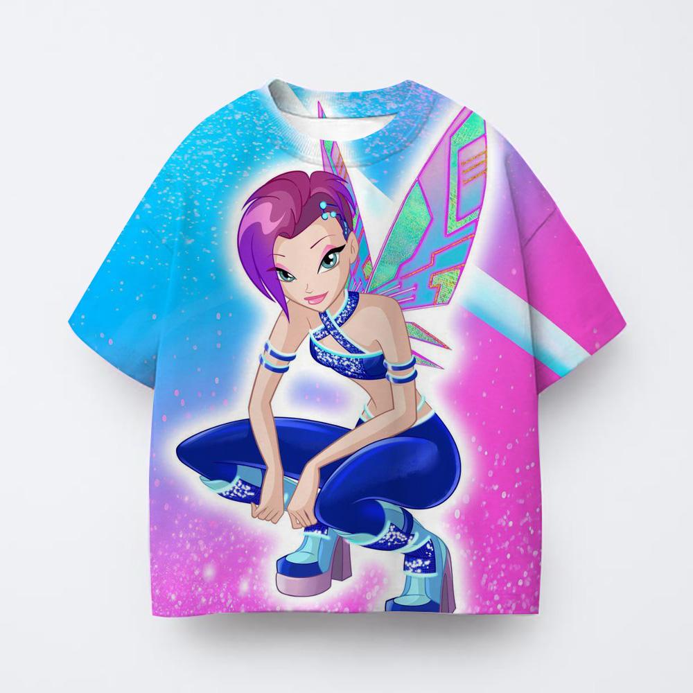 Kpop İblis Avcıları Baskılı Grafik Tişört Yazlık Çocuk Giyim 2025 Film Tişörtü Kız Erkek Kısa Kollu Üstler Rahat Tişört