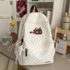 Schoolbag Korean Small Fresh Polka Dot Schoolbag Junior High School Girls Ins Niche Large Capacity Campus Backpack Lightweight Backpack