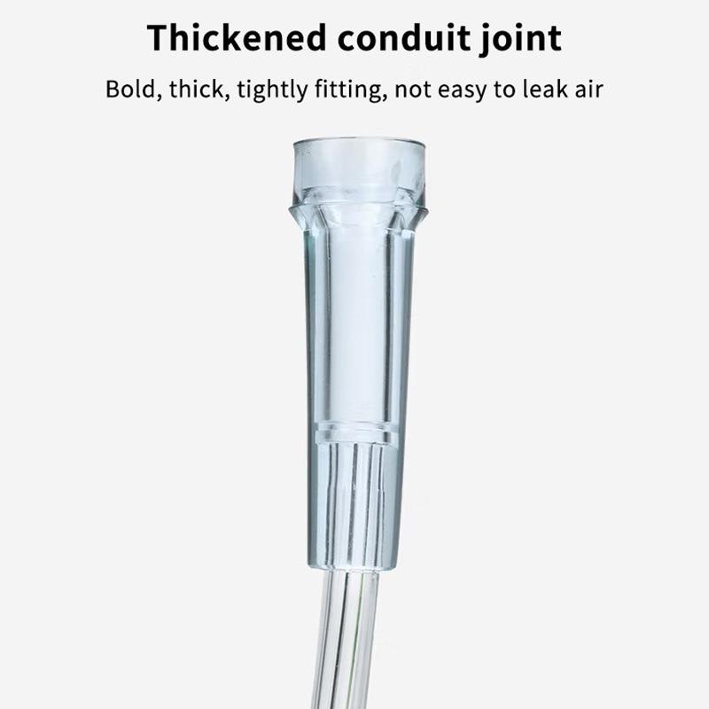 Adult Oxygen Mask With Tube Disposable Face Mask Shield Nebulizer Conduit Adult Oxygen Mask