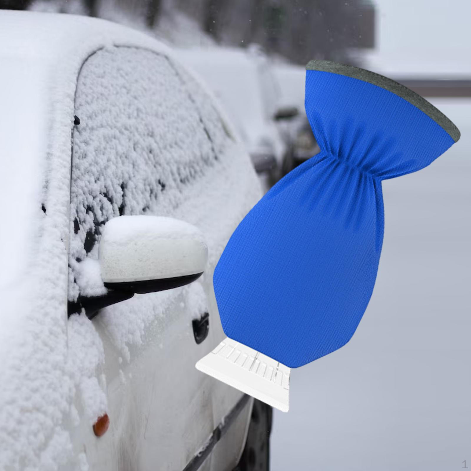 

Squeegee for Vehicle Windshield, EasytoUse Snow Removal Tool синій