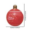 Gift PVC Christmas Balloon Large Balls Outdoor Christmas Tree Decoration New Year Party DIY XMAS Balloon Christmas