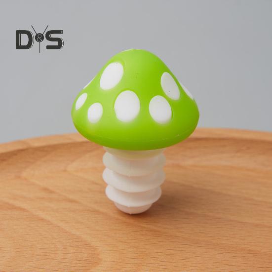 Silikonové zátky na láhve na víno Láhev ve tvaru houby Konzervátor čerstvosti korku na víno Netěsnost do kuchyně Gadget