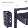 Bieying Foldable Stainless Steel Multi-Purpose Storage Rack