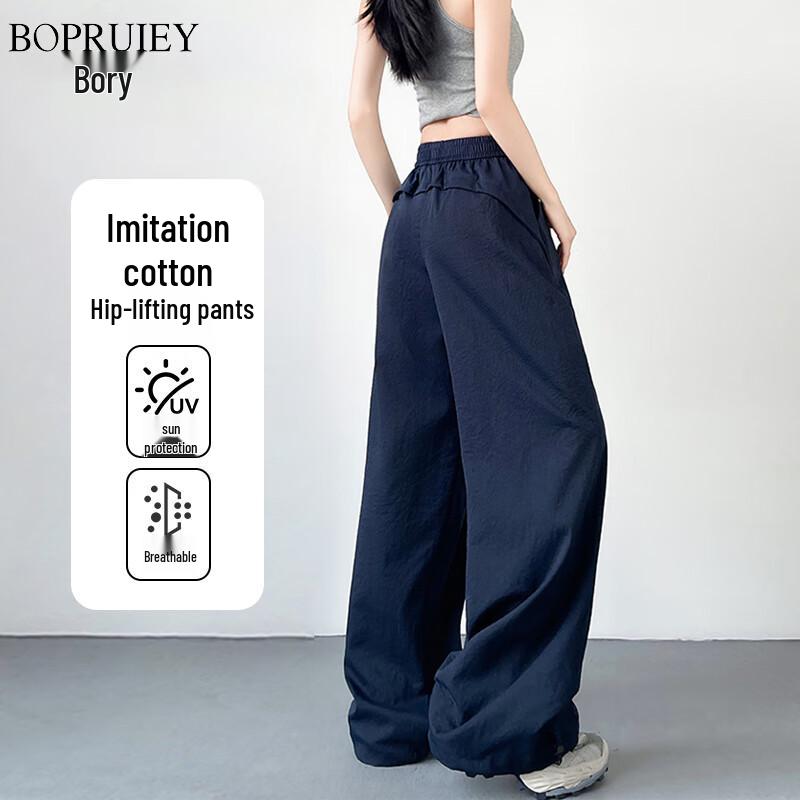 

Women s High-Waist Wide-Leg Quick-Dry Casual & Sports Pants S