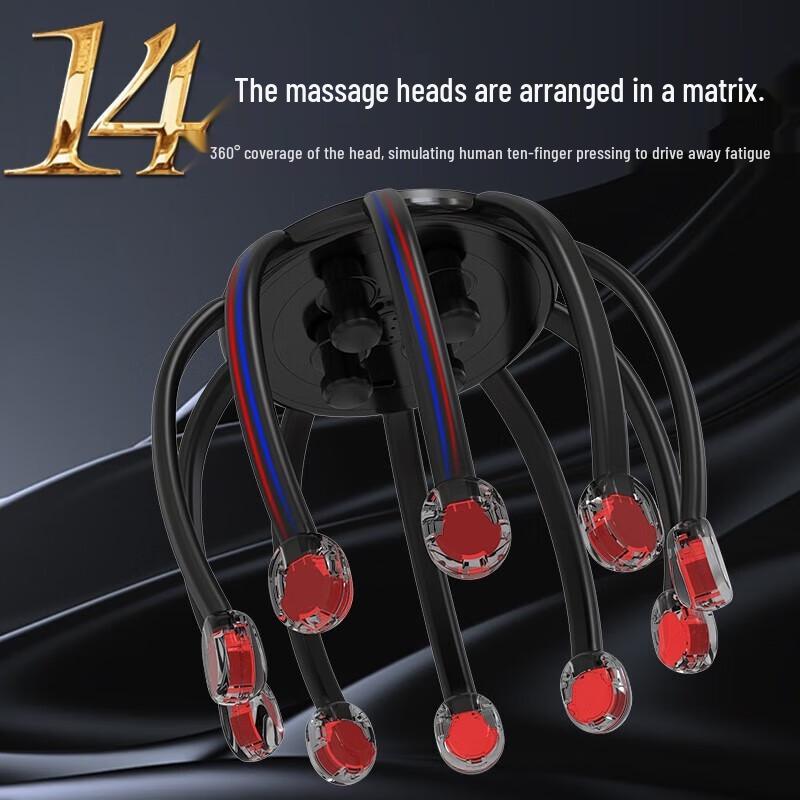 Hezheng Premium Octopus Head and Scalp Massager