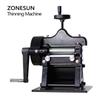 8116 Leather Paring Machine Manual Swing Leather Skiver Hand Leather Peel Tools Vegetable Tanned Leather Splitter Max 10cm Width