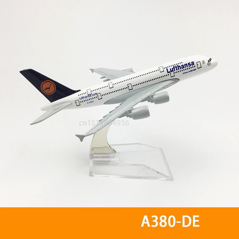 6 Inch 15 Cm A380 A350 A330 A320 Concorde Diecast Vliegtuigmodel Voor Cadeau Collectie